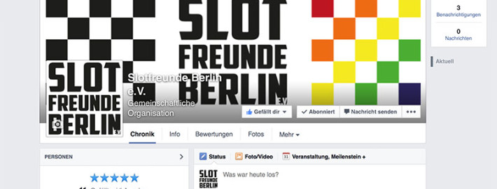 Slotfreunde Berlin auf Facebook